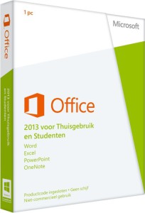 Microsoft Office 2013 voor Thuisgebruik en Studenten