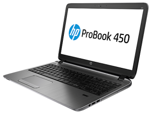 HP ProBook 450 G2 front (open)