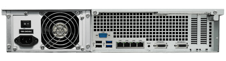 Synology RackStation RS3614xs/RS3614RPxs (back)